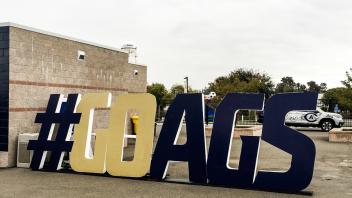 Laser-cut Lettering