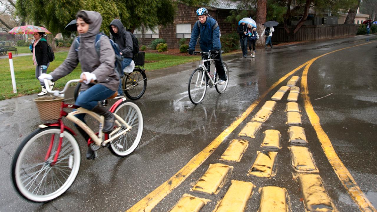 Riding in the Rain