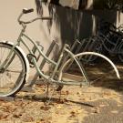 bicycle missing wheel
